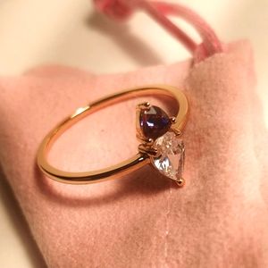 GEMANDI Neon 🌈✨ Rose-Gold Ring SIZE10✨